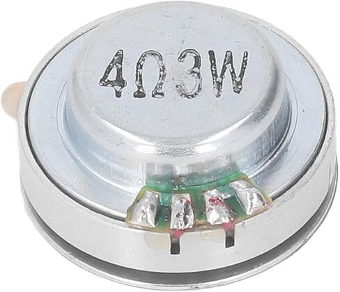 رنين مكبر صوت قوي باس 26 مم 3 W مكبر صوت كامل النطاق مناسبة لآذان MP3 MP4 CD OSCILLSOGENCOPENCOPENCEDACE وأجهزة أخرى 4 أوم مع زنبرك الفولاذ المقاوم للصدأ (4) (8) (8) (8) in Kuwait