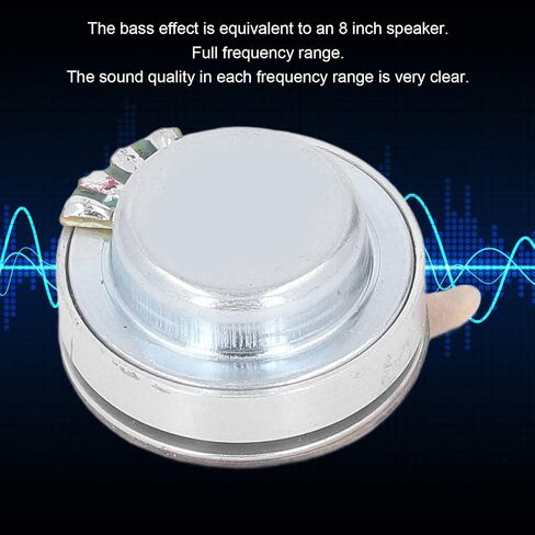 رنين مكبر صوت قوي باس 26 مم 3 W مكبر صوت كامل النطاق مناسبة لآذان MP3 MP4 CD OSCILLSOGENCOPENCOPENCEDACE وأجهزة أخرى 4 أوم مع زنبرك الفولاذ المقاوم للصدأ (4) (8) (8) (8) in Kuwait