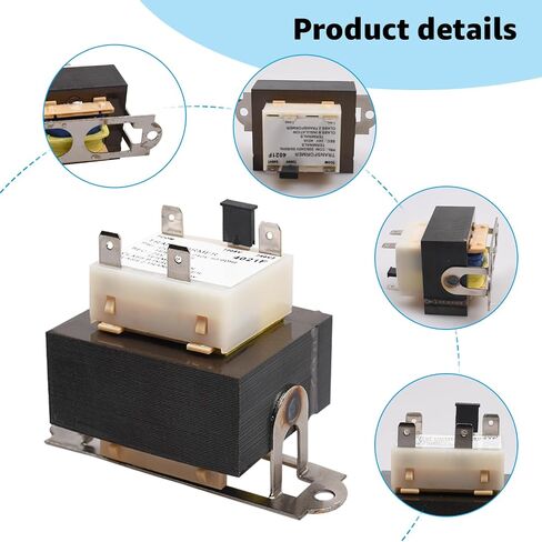 240V إلى 24V Transformer 0130M00138S ، متوافق مع Goodman Amana ، B1141643 ، B11416-43 ، PF40224 40VA Furnace Transformers - 208/240 Volt to 24 Volt in Kuwait