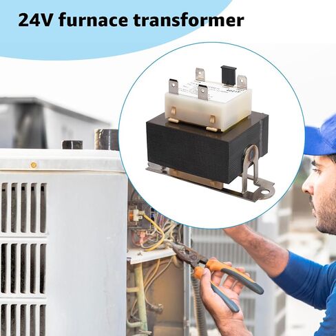 240V إلى 24V Transformer 0130M00138S ، متوافق مع Goodman Amana ، B1141643 ، B11416-43 ، PF40224 40VA Furnace Transformers - 208/240 Volt to 24 Volt in Kuwait