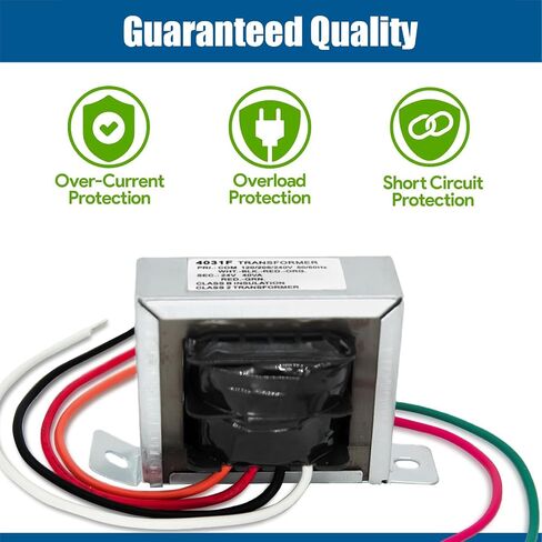 24V 40VA Transformer 40VA ، PRIMAL 120 ، 208 ، 240V الثانوية 24V ، HVAC FURNACE Multi مع جبل القدم in Kuwait