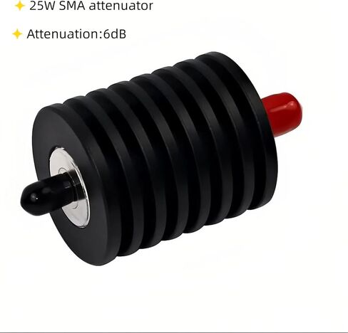 عام 6dB 25W SMA المخفف الثابت ، 25 واط ثنائي الاتجاه المخفف DC-3GHz 50OHM VSWR 1.2 (25W SMA 6DB) in Kuwait