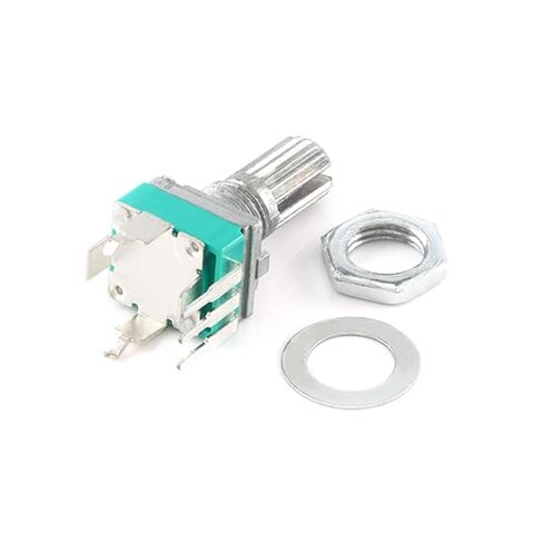 10pcs RK097 B10K الدقة الرأسية المقياس أحادي الغانغ ، عمود 15 مم ، مقاوم متغير 3 دبوس 10 كيلو in Kuwait