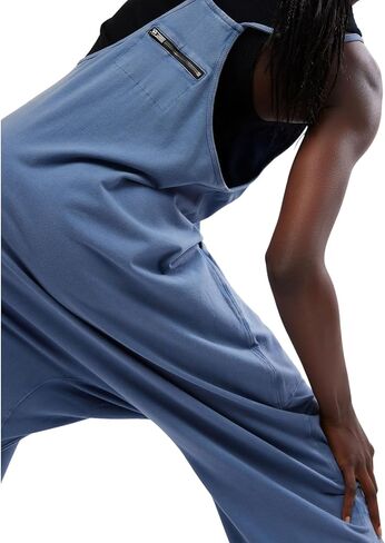 Free People Women's Hot Shot Onesie, Blue Indigo in Saudi Arabia