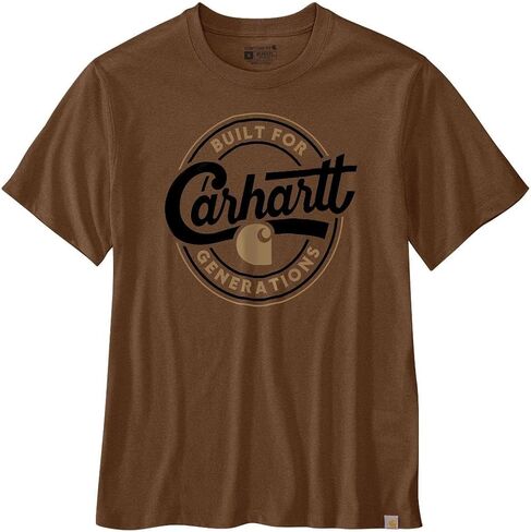 Carhartt Men's Relaxed Fit Lightweight Short-Sleeve Script Graphic T-Shirt in Saudi Arabia