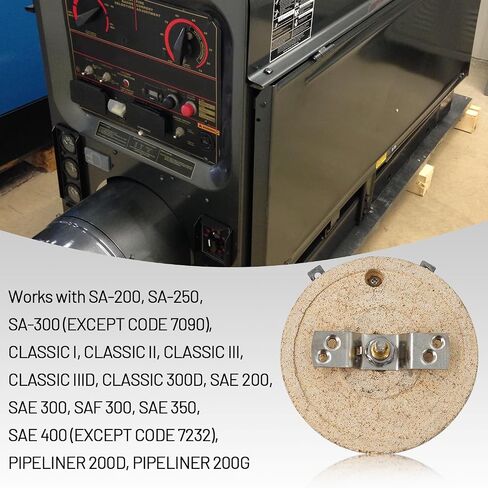 M5090C Rheostat 150W 64 Ohm Rheostat Compatible with Lincoln Welder SA-200 SA-250 CL1,2,3 IIID 300D 200D Replace M5090-C in Saudi Arabia