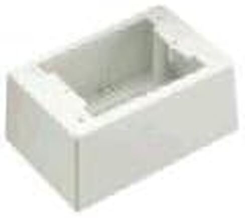 Graybar Panduit JBP1DIW 1-Gang Box Box ، Off White in Saudi Arabia