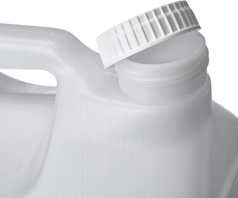 هدسون تبادل 2.5 جالون (4 عبوات) حاوية Hedpak مع CAP ، غذاء الصف HDPE البلاستيك ، طبيعي in Saudi Arabia