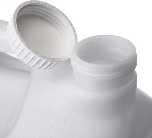 هدسون تبادل 2.5 جالون (4 عبوات) حاوية Hedpak مع CAP ، غذاء الصف HDPE البلاستيك ، طبيعي in Saudi Arabia