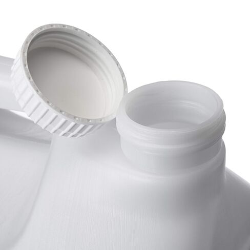 Hudson Exchange 2.5 Gallon (4 Pack) Hedpak Container with Cap, Food Grade HDPE Plastic, Natural in Kuwait