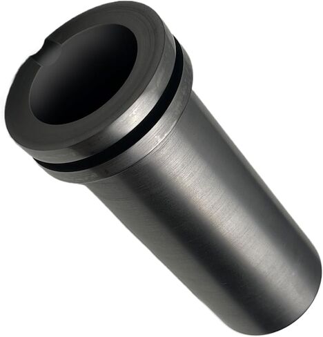 Nelyrho High Purity Graphite Crucible, 3kg High-Temperature Resistant Crucibles for Melting Metal Gold, Silver, Copper, Compatible with Electric Furnaces, Metal Casting & Refining in Kuwait