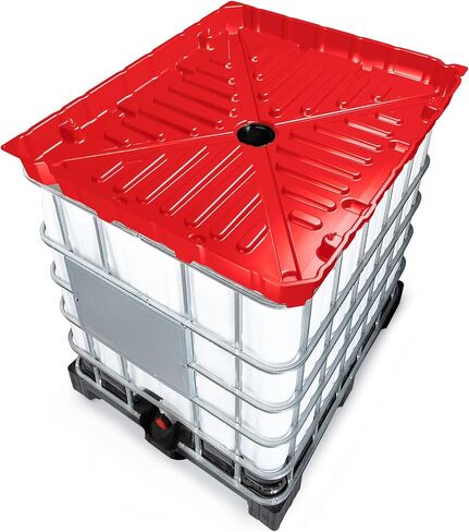 Denios® IBC Tote Funnel-41.73 "x49.61" x6.61 "مسار كبير إضافي | فم واسع لـ IBC | مثالي لنقل سائل سريع خالي in Kuwait