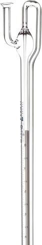 Automatic Zero Burette, 10ml - Class B - 29/32 Joint Size - 0.05±ml Tolerance, 0.05ml Sub. Divisions - 1000ml Reservoir Capacity - with Intermediate Stopcock & Schellbach Stripe - Eisco Labs in Saudi Arabia