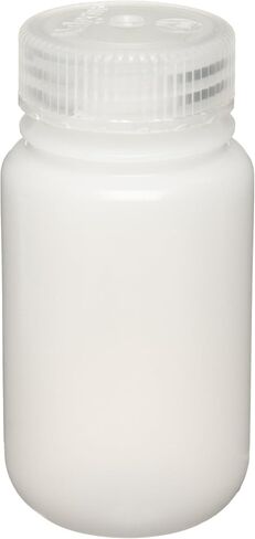 Nalgene 2197-0004 Wide-Mouth Fluorinated Bottle, 125mL (Pack of 12) in Saudi Arabia
