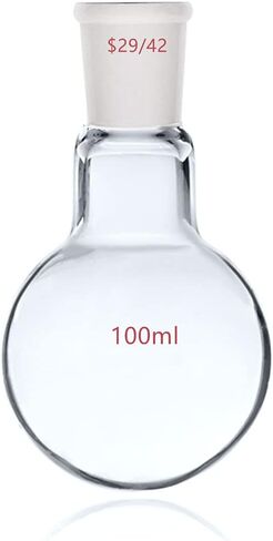 1000ml 29/42 Round Bottom Glass Flask 1L 1-Neck Lab Single Neck Ground Joint Boiling Bottle in Kuwait