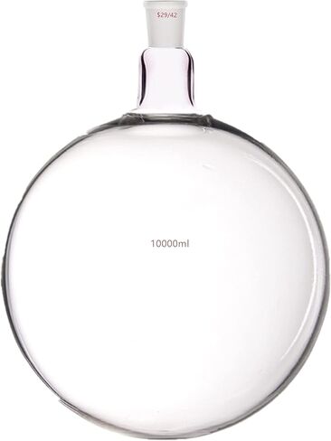 1000ml 29/42 Round Bottom Glass Flask 1L 1-Neck Lab Single Neck Ground Joint Boiling Bottle in Kuwait