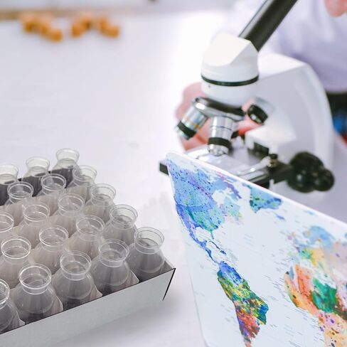 Biologix Drosophila Bottles, Drosophila Stock Bottles, Polypropylene(PP), Tray Packaging, Round Bottom, 227 ml, Case of 100 in Kuwait