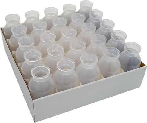 زجاجات Biologix Drosophila ، زجاجات مخزون ذبابة الفاكهة ، البولي بروبيلين (PP) ، عبوات الدرج ، أسفل الجولة ، 227 مل ، حالة 100 in Saudi Arabia