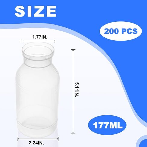 زجاجات Biologix Drosophila ، زجاجات مخزون ذبابة الفاكهة ، البولي بروبيلين (PP) ، عبوات الدرج ، أسفل الجولة ، 227 مل ، حالة 100 in Saudi Arabia