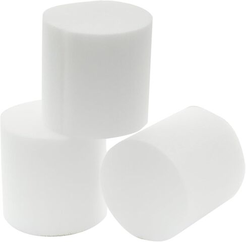 Biologix Wide Vials Plug, Densest Sponge Autoclavable Drosophila Plugs for Wide Drosophila Vials, 28 * 30mm, 1000/PACK in Kuwait