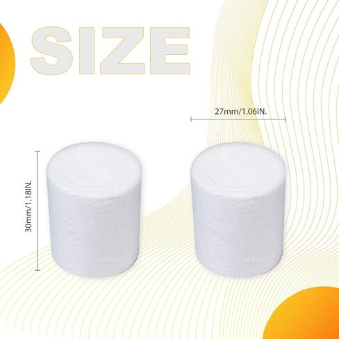 Biologix Wide Vials Plug, Densest Sponge Autoclavable Drosophila Plugs for Wide Drosophila Vials, 28 * 30mm, 1000/PACK in Kuwait