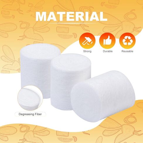 Biologix Wide Vials Plug, Densest Sponge Autoclavable Drosophila Plugs for Wide Drosophila Vials, 28 * 30mm, 1000/PACK in Kuwait