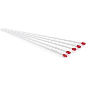 Kimble 897805-0000 Borosilecicate Glass Glass Hight Quality Tube مع CAP ، قطره 0.12 "، تردد 100 ميجا هرتز ، 7" (حالة من 5) in Saudi Arabia