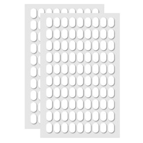 720 Pcs Sticky Tack Poster Stickers, Double Sided Sticky Round Clear Stickers, No Trace Poster Adhesive Putty Removable Waterproof Adhesive Dots for Festival Decoration Sticky Dot (0.31" X 0.51") in Saudi Arabia