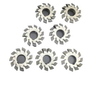 8pcs Spur Gear Milling Cutter M1 M1.25 M1.5 M1.75 M2 M2.5 M3 MODULUS PA20 DEGREES NO.1-NO.8 HSS DISC MLING (M0.7 8PCS NO.1-NO.8) in Kuwait