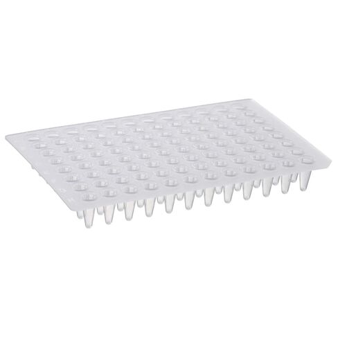 WATSON-BIO-LAB, 137-174C, 0.2 mL, 96 Well PCR Plate, 5 Plates, Natural Color, Autoclavable, Non-Skirted, Made in Japan/Kobe in Kuwait