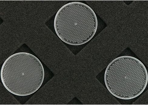 Cell Spheroid Honeycomb Culture Chip with 394 Wells, Fits 24-Well Plates, Sterile, Vacuum Packed, Box of 12 in Saudi Arabia