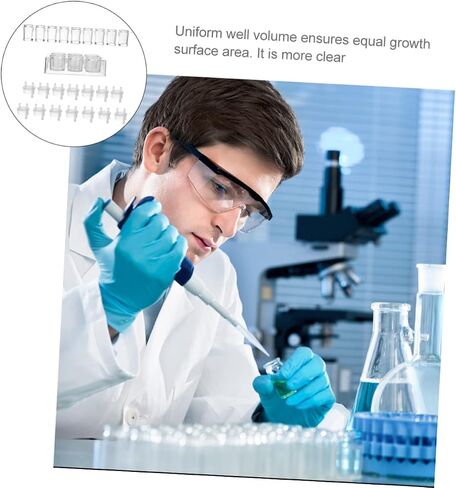 17-Piece Multi-Functional Plastic Chemical Reaction Well Plate Set for Lab Experiments Versatile Spot Plate for Chemical Reactions and Scientific Studies in Saudi Arabia
