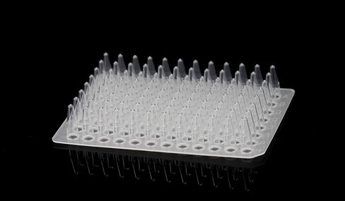 4E's USA 50Pcs PCR 96-Well Plate, 0.2mL, Non-Skirted, Transparent, Pack of 10, 5 Bags in Saudi Arabia