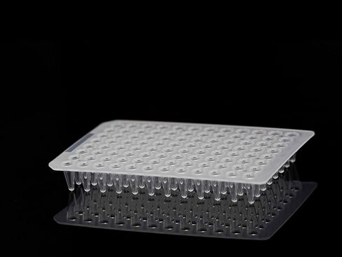 4E's USA 50PCS PCR 96-Gell Plate ، 0.1 مل ، غير متخطى ، شفاف ، حزمة من 10 ، 5 أكياس in Saudi Arabia