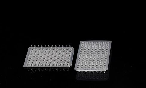 4E's USA 50PCS PCR 96-Gell Plate ، 0.1 مل ، غير متخطى ، شفاف ، حزمة من 10 ، 5 أكياس in Saudi Arabia
