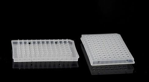 4E's USA 50PCS PCR 96-Gell Plate ، 0.1 مل ، شبه متكبر ، شفاف ، خاص لـ Roche PCR ، حزمة 10 ، 5 أكياس in Saudi Arabia