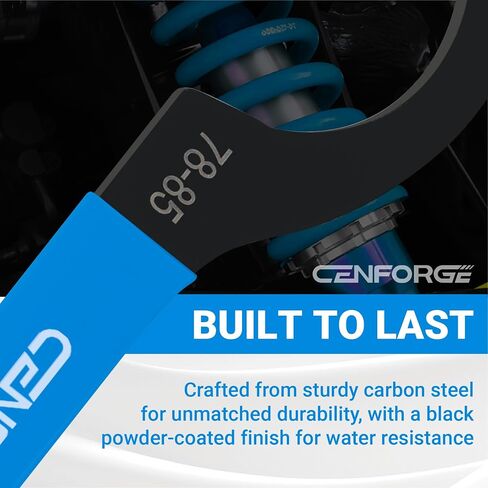 Cenfoge Double-ended Coilover Adjustment Spanner Wrench Set, 3-PC. Tool Kit for Suspension System and Shock Adjustments, Fit Coilovers Shocks with Nut OD APU13, APU16, ER25, ER32, ER40, C32 in Saudi Arabia