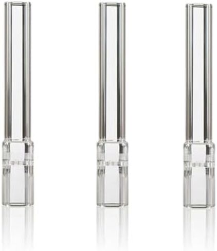 XL Glass Tube Stem Solo Set, 90mm Straight Long Steam Chemistry Air Drying Tubes, 3Pcs (Aroma Stems) in Saudi Arabia