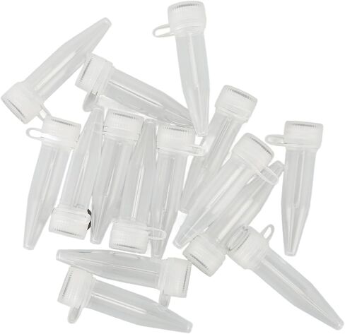 أنبوب microcentrifuge عام ، polypropylene المهني الصديق للبيئة 500pcs 1.5 مل من أنبوب الطرد المركزي مع غطاء المفاجئة للمختبر in Kuwait