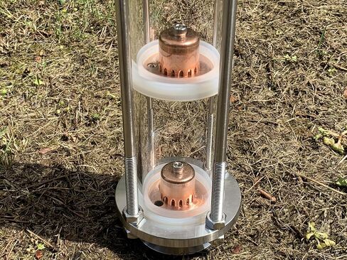 2 Inch 4 Plate Glass Reflux Still Column in Kuwait