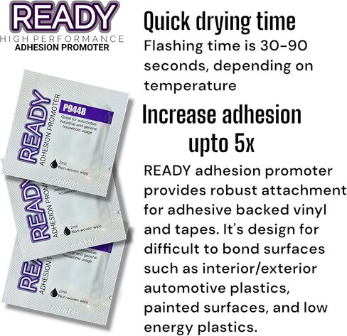 Ready High Performance Adhesion Promoter 16 Pack, Improve Bond Upto 5X, Advanced UV Resistance (16) in Saudi Arabia