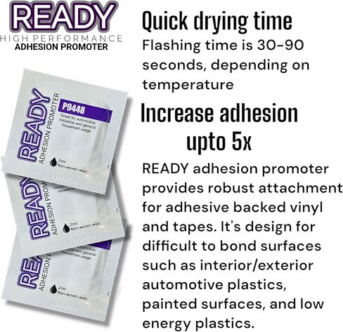 Ready High Performance Adhesion Promoter 16 Pack, Improve Bond Upto 5X, Advanced UV Resistance (16) in Saudi Arabia