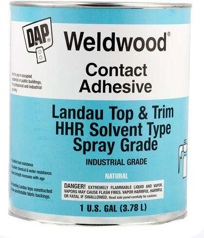 DAP Products Weldwood Landau Top & Trim HHR Solvent Type Spray Grade Contact Adhesive 1 Gal, Natural (070798-002333) in Saudi Arabia