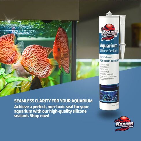 Kraken Bond Black Aquarium Silicone Sealant - (2x10.1 Fl. أوقية. in Saudi Arabia
