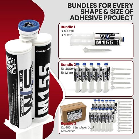 Wired4Signs Methyl methacrylate kondingive 8 pack 25ml كل قوة عالية من البلاستيك الغراء المعاد in Kuwait