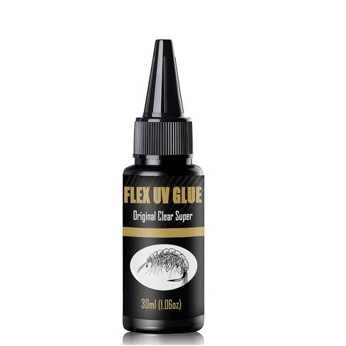 UV Clear Glue Kit (Thick, Thin, Super Flex) + 9 LED UV Power Light for Fly Tying, Fast Curing, Tack-Free, Crystal Clear, Eco-Friendly, Ideal for Fly Heads, Bodies, Wings & Knot Protection in Saudi Arabia