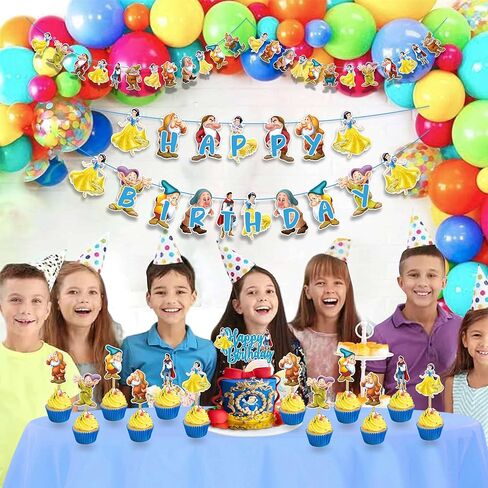 Shrk Theme Birthday Party Supplies – Birthday Decorations Shrk Banner, Cake Toppers, Garland, shrk Party Set in Kuwait
