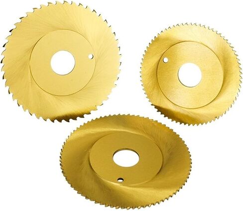 نصل المنشار الدائري 2pcs ، 68/80x16mm المغلفة من التيتانيوم المغلفة HSS الصلب الشفرة المناشير المدارية لقطع المنشار قطع أنابيب المعادن (الحجم: 68x1.6x16mm 44t) in Saudi Arabia