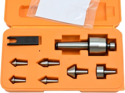 Shars 3MT Live Center Set MT Triple Bearing مخرطة متوسطة الخدمة CNC 202-3426 M [ in Kuwait