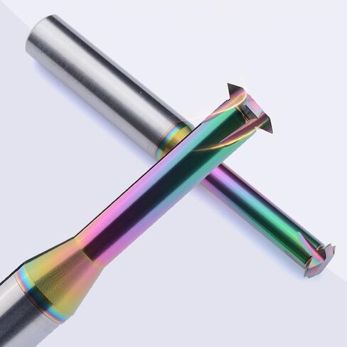 2pcs Metric Carbide Thread Milling Cutter Thread End Mill for Aluminum Thread Angle 60 Degree CNC Metal Processing Replacement Taps - D6.0，pitch0.5~1.5 in Kuwait